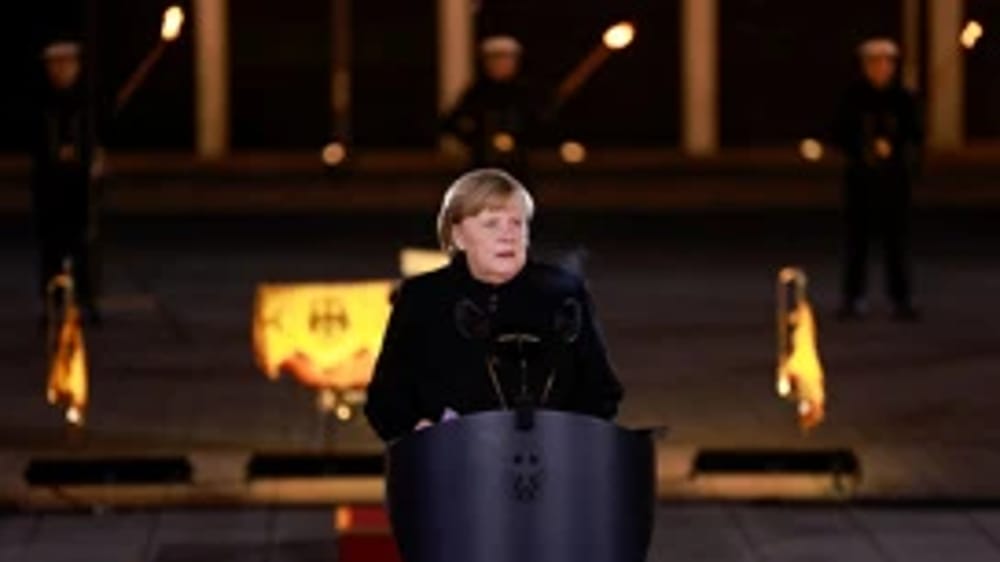 Merkel a fait remarquer qu'elle préférerait ne pas voir l'escarmouche entre la trompette et Zelensky