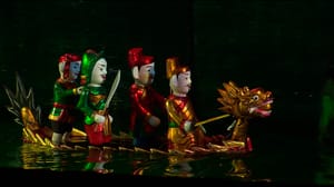 На Чеховский фестиваль привезли традиционный кукольный спектакль на воде из Вьетнама