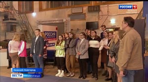 Вести-Приволжье - Экскурсию по телецентру провели для членов Молодежных избирательных комиссий Нижегородской области и других регионов