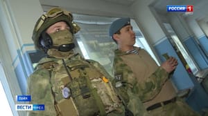Вести. Орел Десантники провели урок мужества и отваги для юных орловцев
