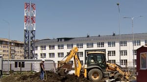 Вести. Кубань Одну из самых больших школ на Кубани достраивают в Краснодаре