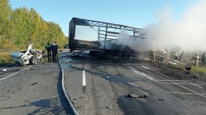 Вести. Регион-Тюмень Два человека погибли в аварии на тюменской трассе