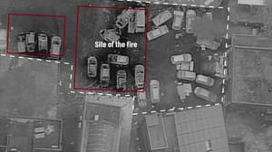 Новости ЦАХАЛ показал место взрыва у госпиталя в секторе Газа