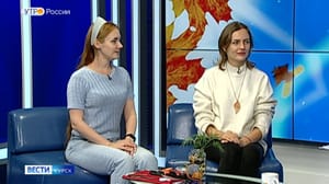 Вести-Курск Анна Симакова и Дарья Савина о "креативной" переработке мусора