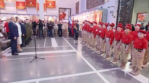 Новости В Москве стартовал слет юнармейцев
