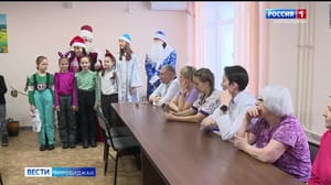 Вести-Биробиджан Дедом Морозом может стать каждый. Такую акцию провели ученики первой биробиджанской гимназии