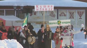 Вести. Марий Эл Народные песни, ряженые и гадания: в Йошкар-Оле отметили Шорыкйол
