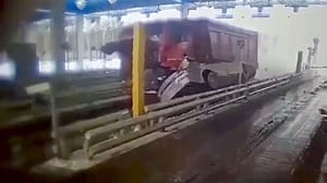 Новости Момент страшной аварии в Одинцове попал на видео