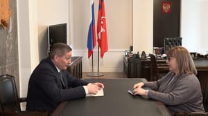 Вести. Волгоград Андрей Бочаров провел рабочую встречу с Татьяной Гензе в Волгограде