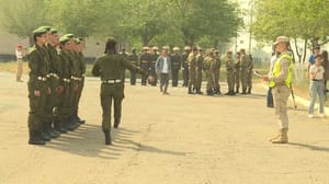Вести. Астраханская область Астраханские школьники показали свои военно-спортивные навыки на играх "Победа"