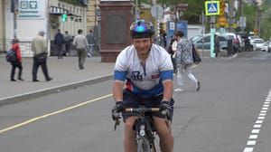 Россия 24. Чита Путешественник из Челябинска Дмитрий Загвоздин сделал остановку в Чите