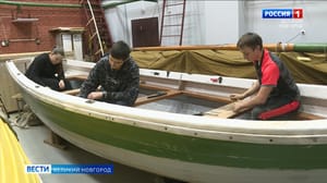 Вести. Великий Новгород - В новгородском клубе юных моряков полным ходом идет ремонт судов и подготовка к предстоящей навигации