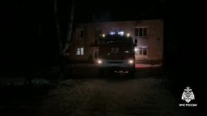 EMERCOM de Bachkiria a montré l'appartement dans lequel le feu a tué 5 enfants et un homme