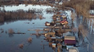 Вести в 20:00 Резкое потепление вызвало паводок в нескольких районах Ульяновской области