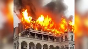 Вести. Дежурная часть В Тбилиси загорелся один из самых роскошных отелей