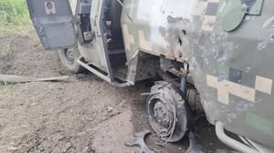 Новости Разгромленная техника украинской ДРГ в Белгородской области попала на видео