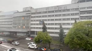 Новости Москву накрыл ливень с градом