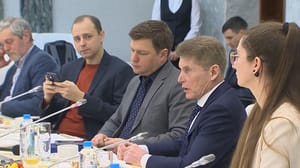 Вести. Приморье Олег Кожемяко провел встречу с представителями приморских СМИ