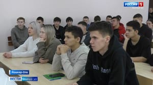 Вести. Марий Эл Студентам в Марий Эл рассказывают о выборах Президента России