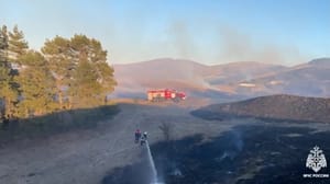 Новости На горе Большое седло в окрестностях Кисловодска ликвидирован мощный пожар
