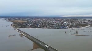 Новости В Тюменской области уровень воды в Ишиме и Тоболе поднимается