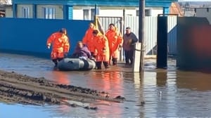 Новости Уровень воды в Иртыше превысил критическую отметку