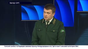 Вести. Томск. Интервью Денис Лялин – о лесопожарной обстановке в Томской области