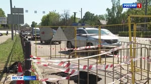 ВестиТамбов В Тамбове устраняют провалы дорожного покрытия