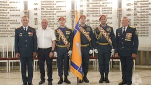 Вести. Волгоград В Волгограде наградили сотрудников МЧС России и проявивших героизм жителей региона