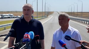 Новости В Крыму завершено строительство скоростной трассы на Евпаторию