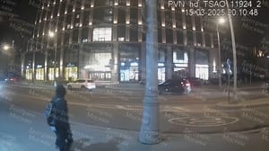 Новости Появились кадры наезда BMW на пешеходов в Москве