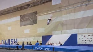 Rusya'da trampoline atlama kupası Sochi'de sona erdi