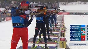 Evgeny Sidorov est devenu le meilleur dans le départ de masse au championnat russe de biathlon