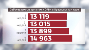 Nel Territorio di Krasnoyarsk, il numero di casi di influenza e SARS sta crescendo