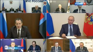 Вести. Белгород - Вячеслав Гладков принял участие в совещании по вопросам восстановления жилой инфраструктуры