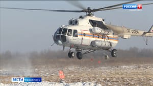 Вести. Хабаровск - Смотрите в 21:05. Тренировки по подрыву льда начались в Хабаровском крае