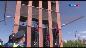 Вести-Курск В Курске завершились соревнования по пожарно-спасательному спорту