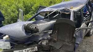 Новости Страшная авария с фурами в Мордовии попала на видео