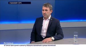 Вести. Томск. Интервью Юрий Баев – о ремонте и строительстве томских дорог
