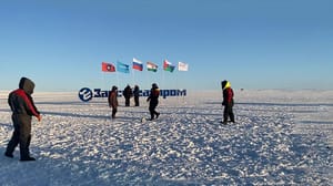 Новости В честь Дня строителя в Антарктиде прошли спортивные соревнования