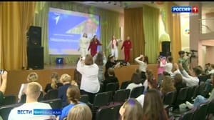 Вести-Биробиджан "Медиа Выпускной" провело "Движение первых" в ЕАО