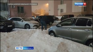 Вести. Хабаровск - Хабаровск переживает непогоду: пробки в 10 баллов сковали город