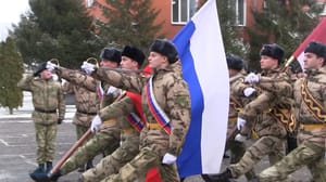 Утро. Вести. Алания Полк национальной гвардии, дислоцирующийся в Моздоке, отметил 30-летие