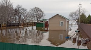 Вести – Амурская область В селах Благовещенского округа подтоплены подполья и дворы
