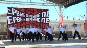 Россия 24. Чита Акцию «День первых» в честь праздника Весны и Труда провели в Чите