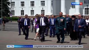 Вести. Кабардино-Балкария На площади Согласия в Нальчике провели торжественную церемонию