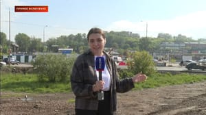 Вести. Иркутск Прямое включение: в Иркутске временно закрыли для движения еще один участок по ул. Баррикад