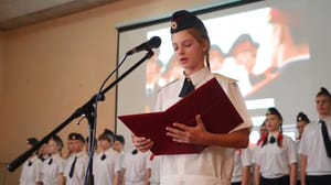 Вести. Белгород Юные кадеты школы №21 Белгорода приняли присягу