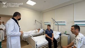 Вести. Белгород Вячеслав Гладков навестил в больницах раненых белгородцев