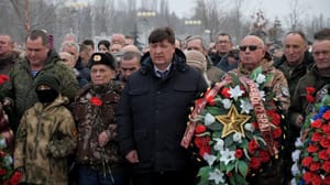 Drive. Belgorod residents honor the memory of soldiers-internationalists